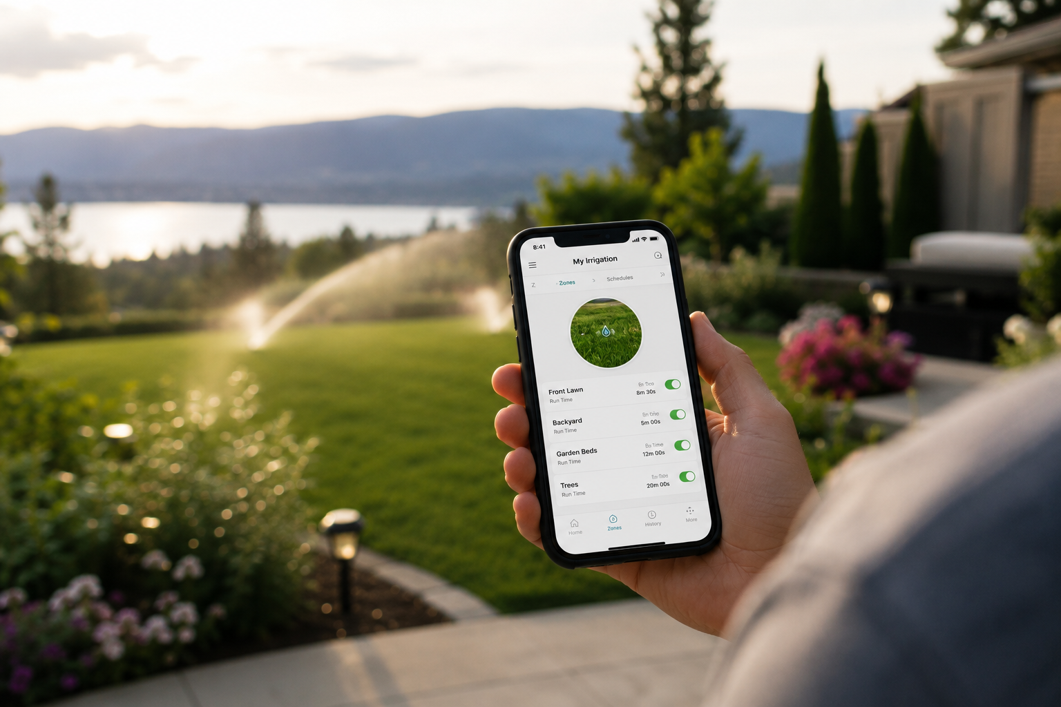 wifi controlled irrigation systems