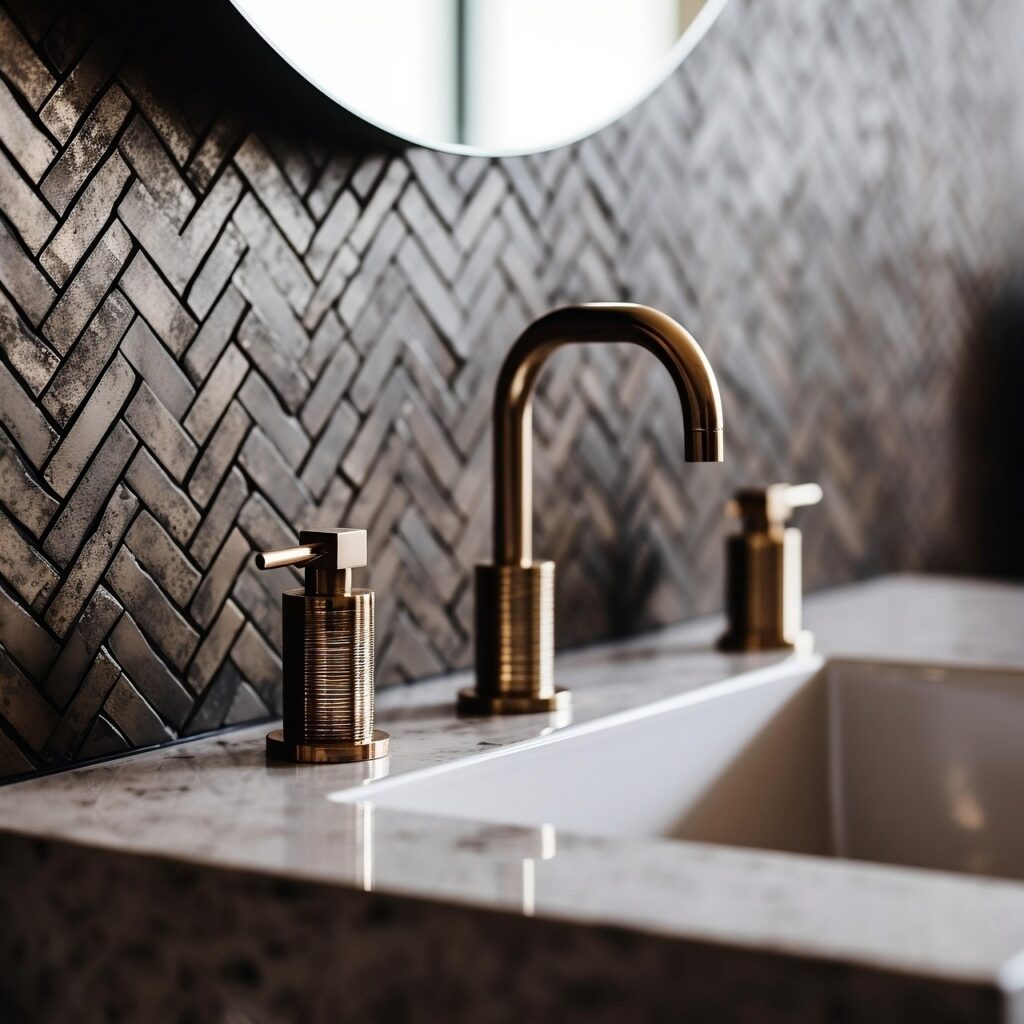 Beautiful faucet installed by RNM Services in South Okanagan